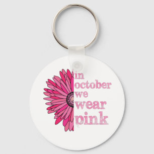 In October We Wear Pink Keychain
