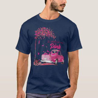 In October We Wear Pink Truck Breast Cancer Awaren T-Shirt