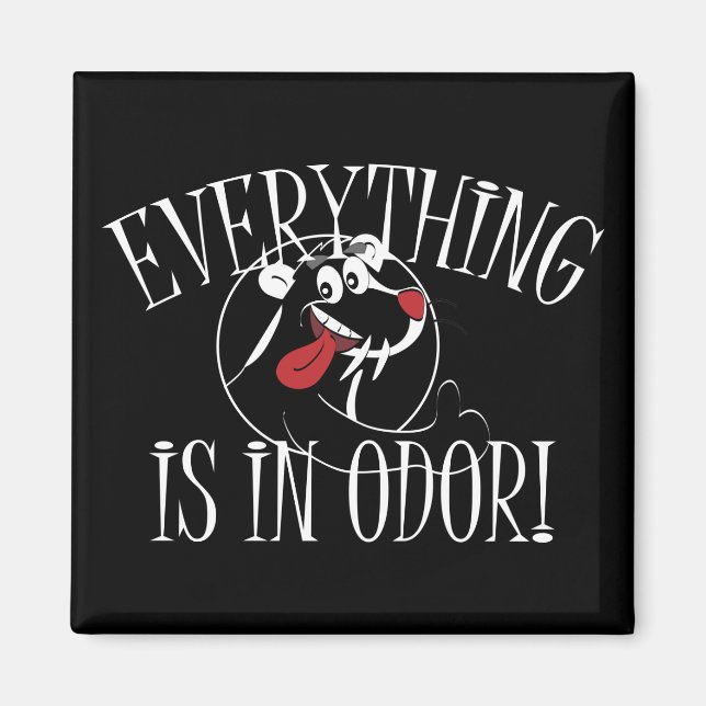 In Odour Skunk Magnet (Front)