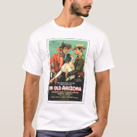 "In Old Arizona" 1928 vintage movie poster T-shirt