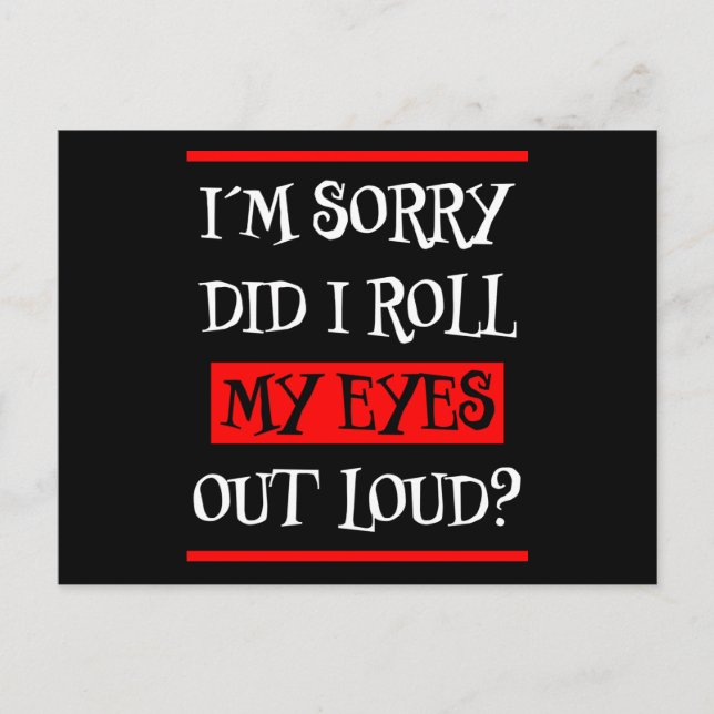 In Order To Insult Me Funny Saying Sarcasm Joke Postcard (Front)