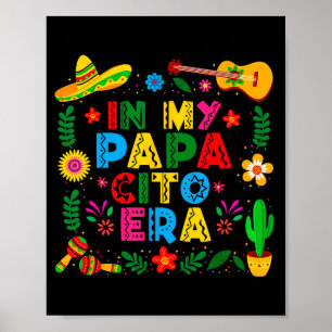 In papacito era happy cinco de mayo fiesta mexican poster