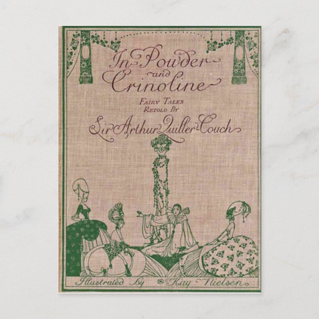 In Powder and Crinoline, Kay Nielsen’s hardcover Postcard (Front)