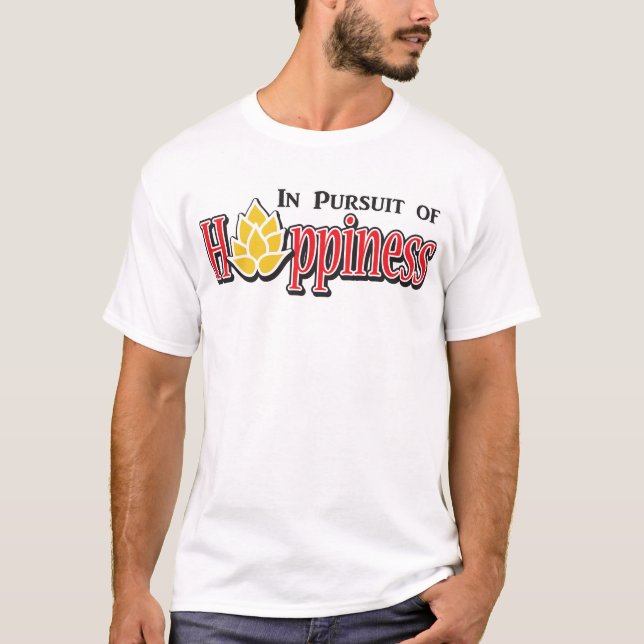 In Pursuit of Hoppiness T-Shirt (Front)