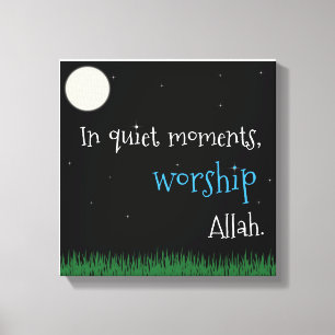 In Quiet Moments Canvas Print