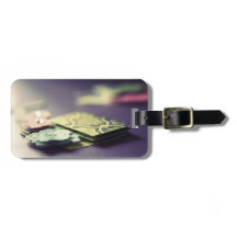 In relief ...luggage tag