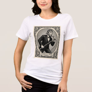 In Rock We Trust 5 Rocks Lincoln Singer Tri-Blend Shirt