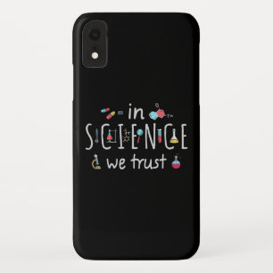 In Science we trust iPhone XR Case