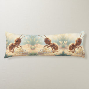 In Search of Blossom Gold.3 Body Pillow