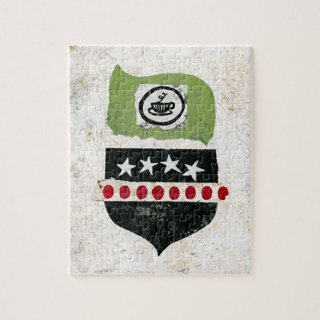 In Search Of Coffee Jigsaw Puzzle (Vertical)