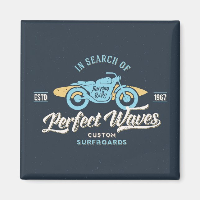 In Search Of Perfect Waves Poster Magnet (Front)