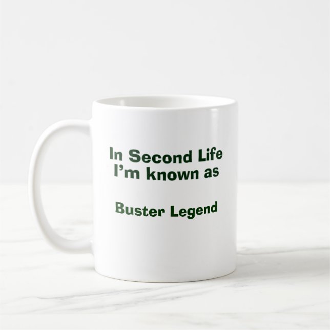 In Second Life ... Coffee Mug (Left)