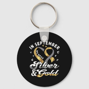 In September We Wear... Asl Deaf Pride Deaf Awaren Keychain