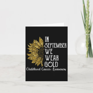 In September We Wear Gold 1  Card