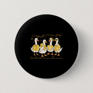 In September We Wear Gold Childhood Cancer Awarene 2 Inch Round Button