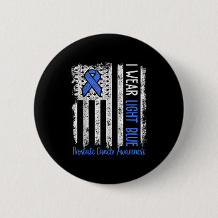 In September We Wear Light Blue Prostate Cancer Aw 2 Inch Round Button