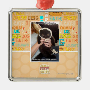 In Several Dumpsters Metal Ornament