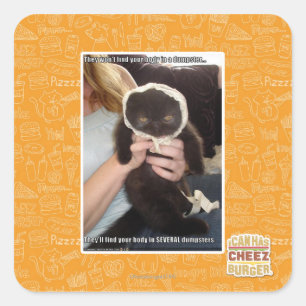 In Several Dumpsters Square Sticker