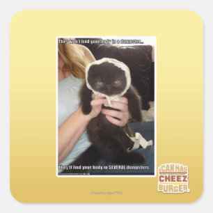 In Several Dumpsters Square Sticker