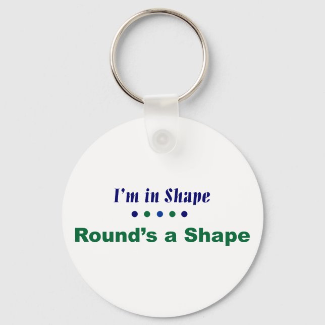 In shape keychain (Front)