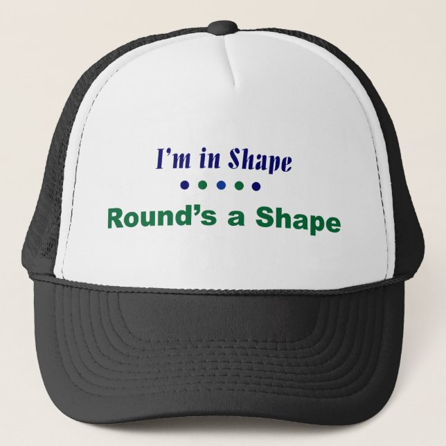 In shape trucker hat (Front)