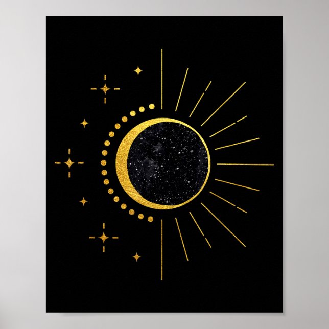 In Solar Eclipse Twice Lifetime Total Poster (Front)