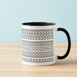 In Solitude Mode Hidden Message Introvert Mug