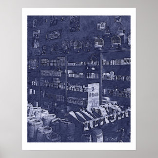 In Stock vintage art poster