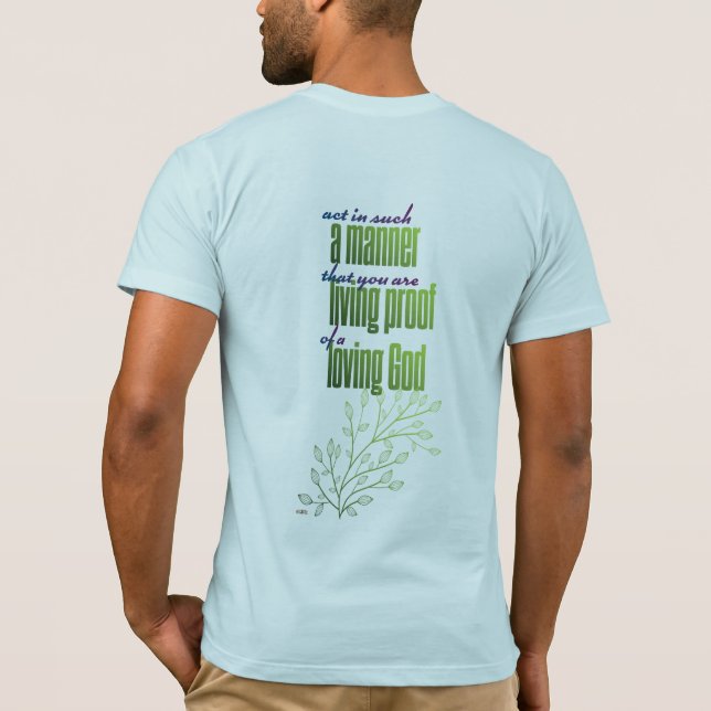In Such a Manner T-Shirt (Back)