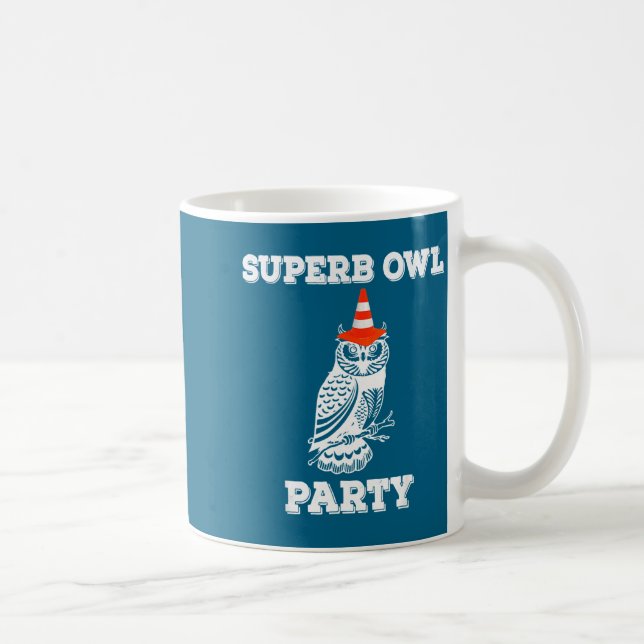 In Superb Owl Party What Shadows Coffee Mug (Right)