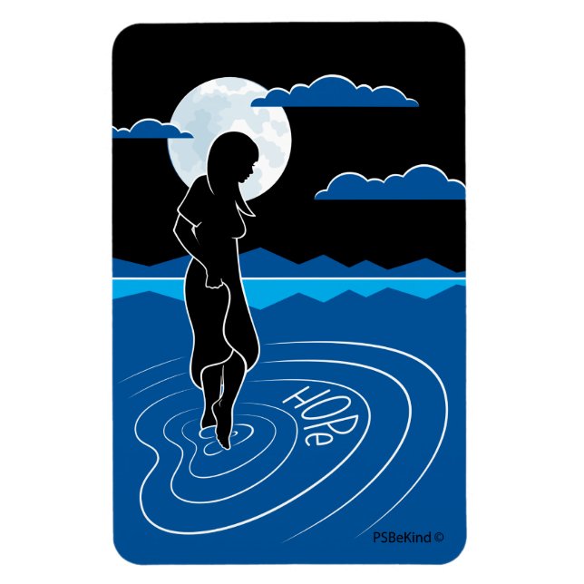 In That Deep Reflection_4"x6" Flexible Magnet (Vertical)