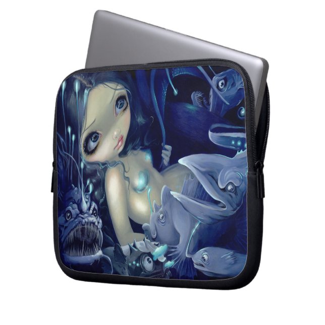 "In the Abyss" Electronics Bag (Front Left)