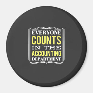 In The Accounting Department Magnet