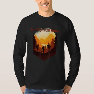 In The Allgäu At Home Mountains Hiking Holidays Ba T-Shirt