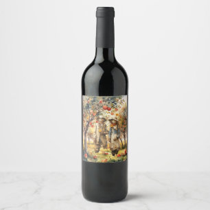 In The Apple Orchard Wine Label
