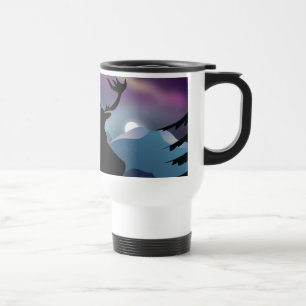 In The Aurora Travel Mug
