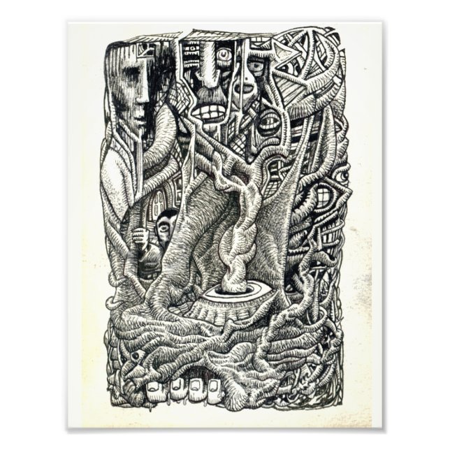 In the Basement Photo Print (Front)