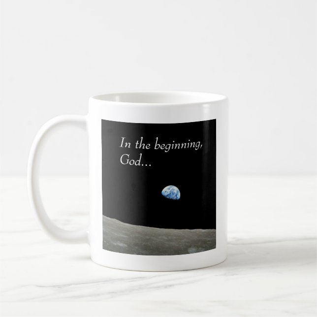 In the beginning... coffee mug (Left)