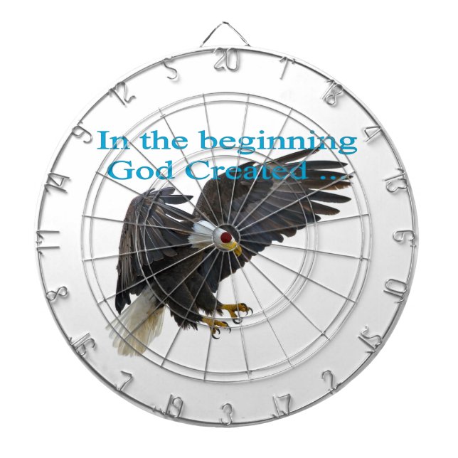 In the Beginning Dartboard (Front)