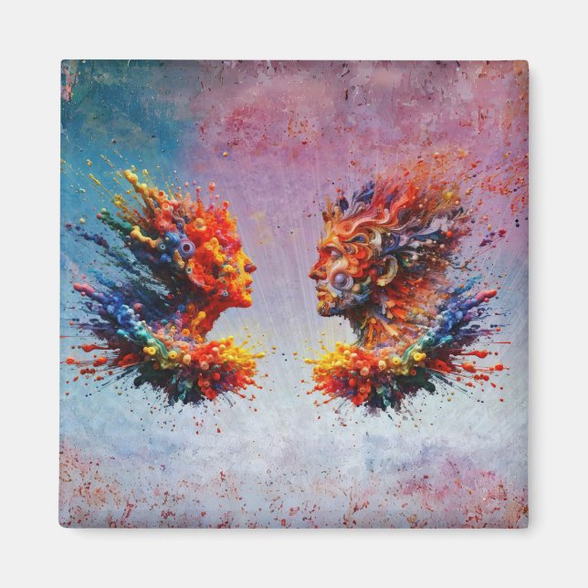 In the Beginning... Magnet (Front)