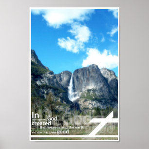 In the beginning poster