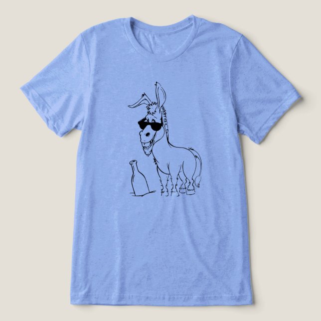 In the Beginning -  Tri-Blend Shirt (Design Front)