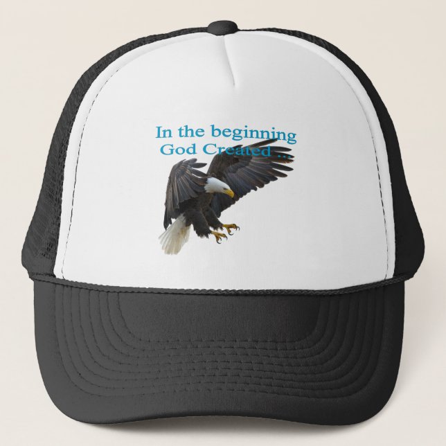 In the Beginning Trucker Hat (Front)