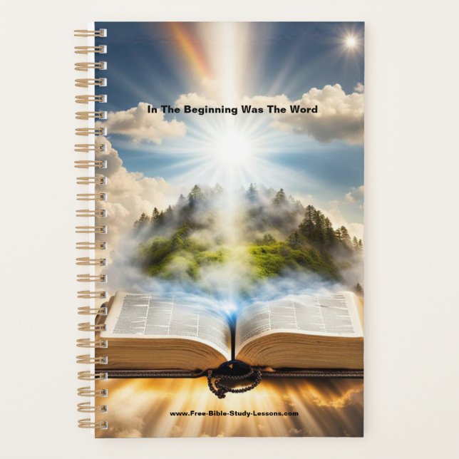 In The Beginning Was The Word Day Planner (Front)