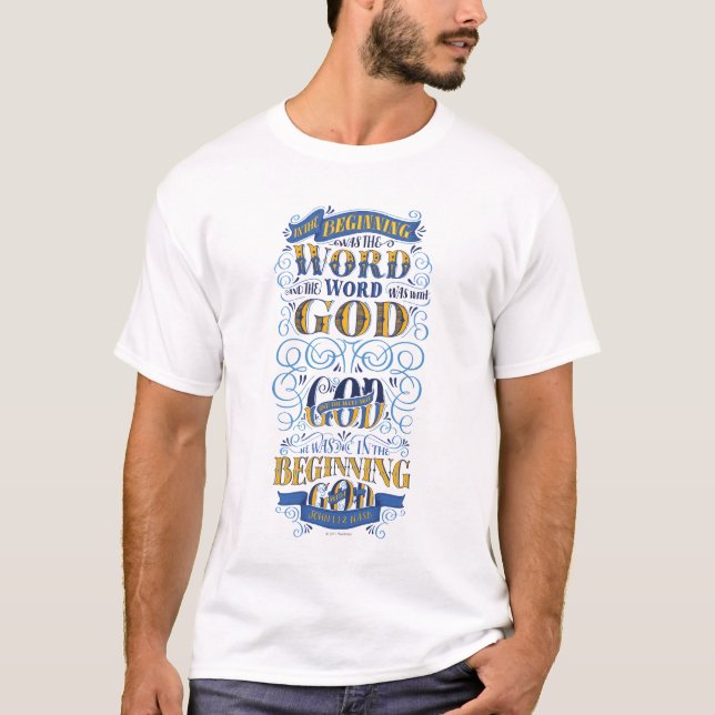 In the Beginning Was the Word T-Shirt (Front)