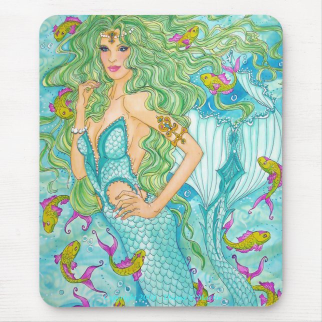 In the Blue Mouse Pad (Front)