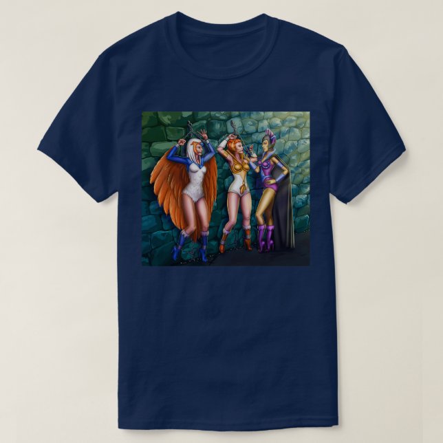 In the Castle Dungeons T-Shirt (Design Front)