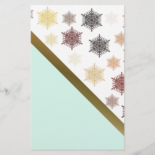 In the Christmas Night Stationery (Front)