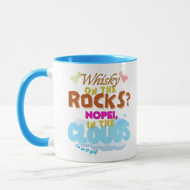 In the Clouds for IT People  Mug (Left)