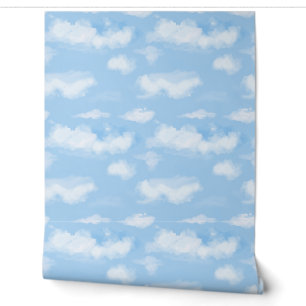 In the clouds wallpaper
